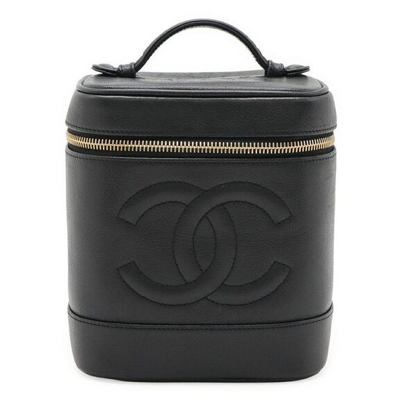 Pre Loved chanel Women black | black Vanity Cases - Picture 1 of 8